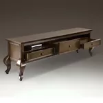 Rack New Versalhes 2,10 x 66 x 45 - Madeira Maciça - Clássico CCL Móveis