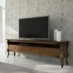 Rack Versalhes 2,10 x 69 x 45 - Madeira Maciça - Clássico CCL Móveis