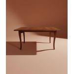Mesa Retangular - Madeira Maciça - Móveis de Gramado