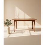 Mesa Retangular - Madeira Maciça - Móveis de Gramado