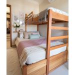 Cama de Casal Com Beliche - Madeira Maciça - Móveis de Gramado