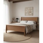 Cama de Casal Milão - Madeira Maciça - Móveis de Gramado