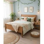 Cama de Casal Milão - Madeira Maciça - Móveis de Gramado