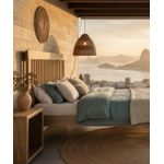 Cama de Casal Dallas - Madeira Maciça - Móveis de Gramado