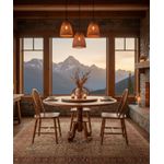 Sala de Jantar Luxuria - Madeira Maciça - Moveis de Gramado