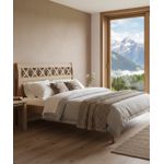 Cama Austria - Madeira Maciça - Móveis de Gramado