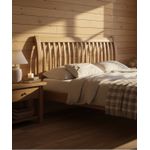 Cama de Casal Trancado - Madeira Maciça - Móveis de Gramado