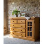 Cômoda Montanari Com Porta Jóia 1,00 x 55 x 90 - Madeira Maciça - Móveis de Gramado