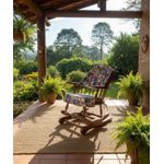 Cadeira de Balanço Florestano 90/40 x 60 x 50 - Moveis De Gramado