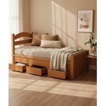 Bicama Com Gavetas Petropolis - Madeira Maciça - Móveis de Gramado