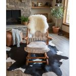 Cadeira de Balanço Veludo Escócia 90/40 x 60 x 50 - Moveis De Gramado