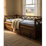 Bicama Sem Gavetas Madri - Madeira Maciça - Móveis de Gramado