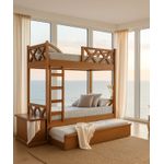 Treliche Sem Gavetas Xavante - Madeira Maciça - Móveis de Gramado