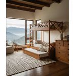 Treliche Sem Gavetas Xavante - Madeira Maciça - Móveis de Gramado