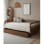 Bicama Sem Gaveta Nathália - Madeira Maciça - Móveis de Gramado