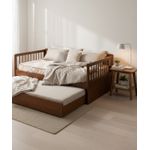 Bicama Sem Gaveta Nathália - Madeira Maciça - Móveis de Gramado