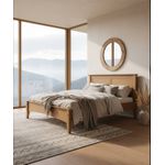 Cama Vila Real - Madeira Maciça - Móveis de Gramado