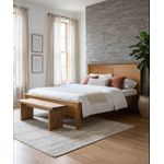 Cama Vila Real - Madeira Maciça - Móveis de Gramado