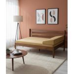 Sofá Cama Sem Braços - Madeira Maciça - Móveis de Gramado