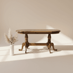 Mesa Oval Gramado - Maciça - Móveis de Gramado