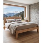 Cama Vitoria - Madeira Maciça - Móveis de Gramado