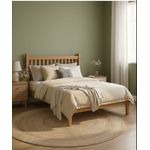 Cama de Casal Salzano - Madeira Maciça - Móveis de Gramado