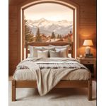 Cama Veneza - Madeira Maciça - Móveis de Gramado