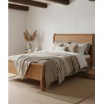 Cama Kansas - Madeira Maciça - Móveis de Gramado