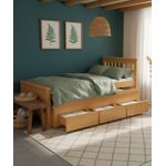 Bicama Farroupilha Madeira Maciça - Móveis de Gramado - 