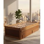 Bicama Com Gavetão Solamar - Madeira Maciça - Móveis de Gramado 