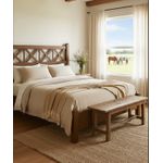 Cama Mirassol - Madeira Maciça - Móveis de Gramado