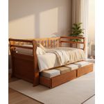 Cama de Solteiro Sem Bicama Garden - Madeira Maciça - Móveis de Gramado