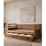 Cama de Solteiro Sem Bicama Marçal - Madeira Maciça - Móveis de Gramado