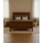 Cama Malibu - Madeira Maciça - Móveis de Gramado