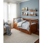 Bicama Com Gavetas - Madeira Maciça - Móveis de Gramado