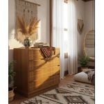 Cômoda Riscada 1,00 x 55 x 1,10 - (04 Gavetas) - Madeira Maciça - Móveis de Gramado