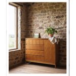 Cômoda Portinari 1,00 x 55 x 1,10 - (04 Gavetas) - Madeira Maciça - Móveis de Gramado