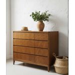 Cômoda Flores 1,00 x 55 x 1,10 - (08 Gavetas) - Madeira Maciça - Móveis de Gramado
