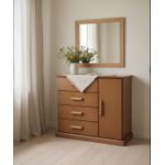 Cômoda Plaza 1,00 x 55 x 1,10 - (04 Gavetas) - Madeira Maciça - Móveis de Gramado