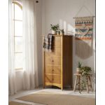 Cõmoda Vila Real 65 x 1,40 x 52 - (06 Gavetas) - Madeira Maciça - Móveis de Gramado