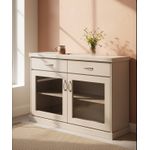 Balcão Basic 02 Portas 1,23 x 90 x 41 - Madeira Maciça - Moveis de Gramado