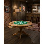 Mesa de Jogatina Gramado - Madeira Maciça - Móveis de Gramado