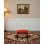 Cadeira de Balanço Com Puff de Descanso 1,18 x 64 x 50 - Madeira Maciça - Móveis de Gramado