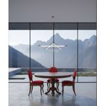 Sala de Jantar Mesa Redonda Novaes - Madeira Maciça - Móveis de Gramado