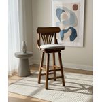 Banqueta Berlim 1,20 x 35 x 35 - Madeira Maciça - Móveis de Gramado