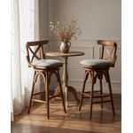 Banqueta Voltaren 1,20 x 35 x 35 - Madeira Maciça - Móveis de Gramado