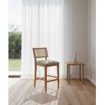 Banqueta Romênia 1,20 x 35 x 35 - Madeira Maciça - Móveis de Gramado