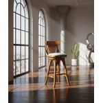 Banqueta Cristófoli 1,20 x 35 x 35 - Madeira Maciça - Móveis de Gramado