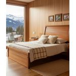 Cama Dallas - Madeira Maciça - Móveis de Gramado