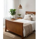 Cama Dubai - Madeira Maciça - Móveis de Gramado